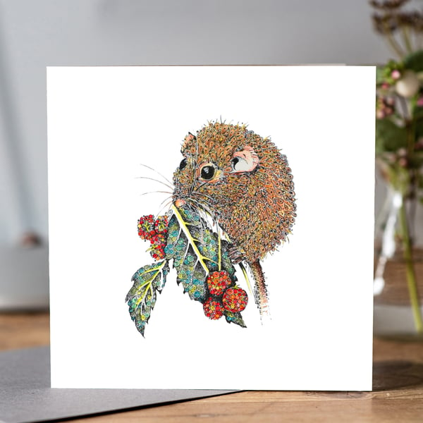 Little Dormouse Greeting card