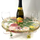 Beautiful Floral Wine Table