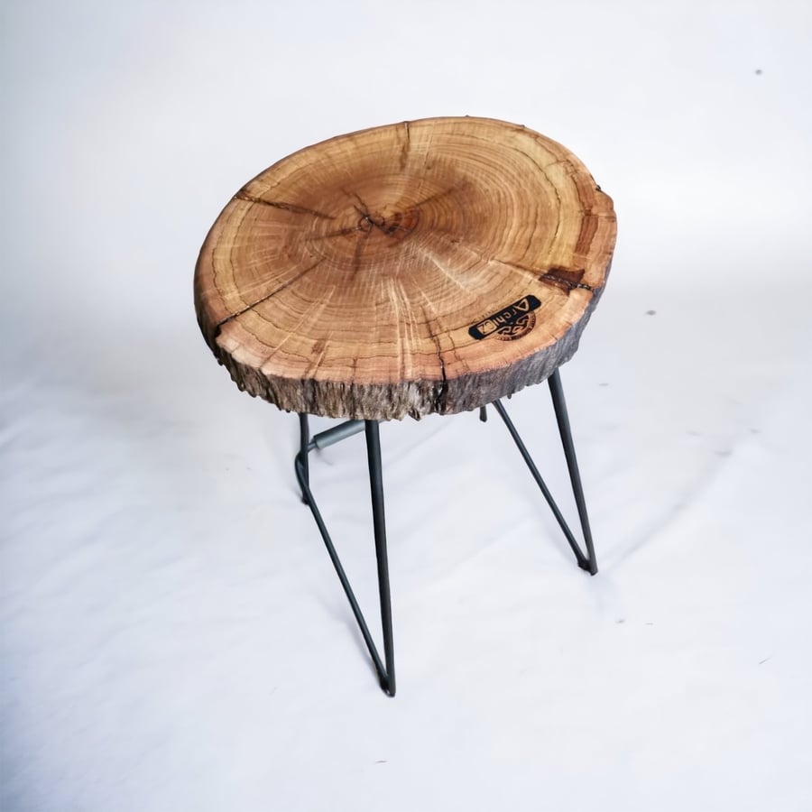  Handmade Rustic Wooden Stool
