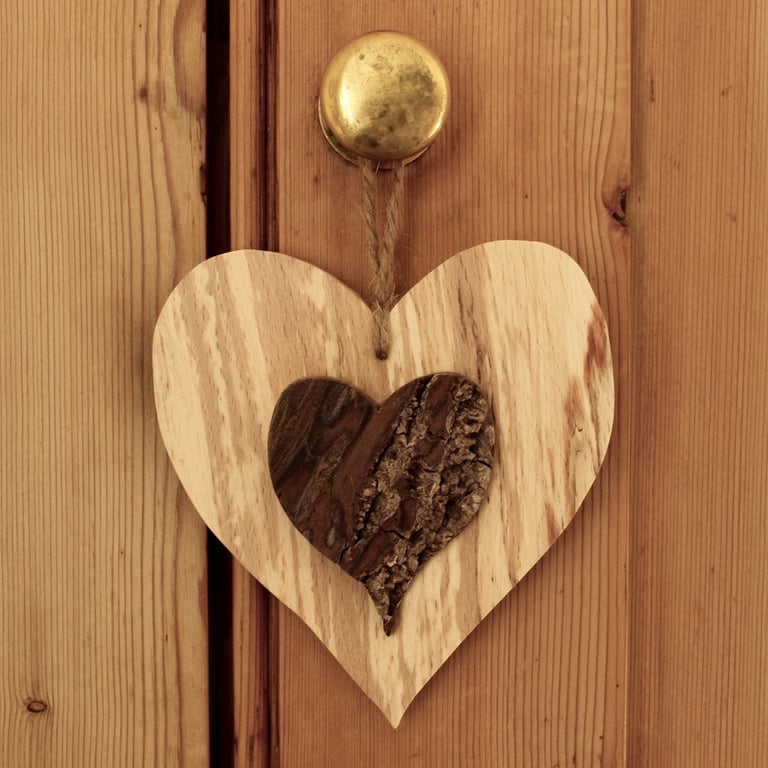 Heart on heart