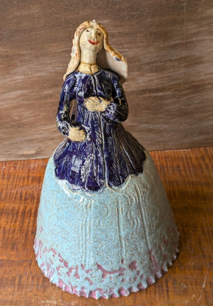 Beautiful and individual representations of stoneware angel beings