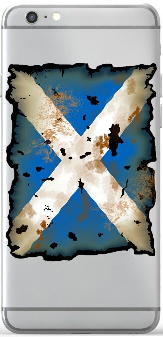 Saltire Battle Flag Cut Decal