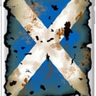 Saltire Battle Flag Cut Decal