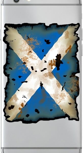 Saltire Battle Flag Cut Decal
