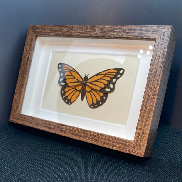 Framed Papercut Art Kit - Butterfly