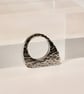 Hammered Sterling Silver Ring - Image 6