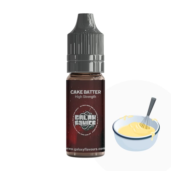 Cake Batter High Strength Professional Flavouring. Over 250 Flavours.