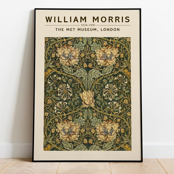 William Morris Art Print, Wall Art, Home Decor Print, Art Poster