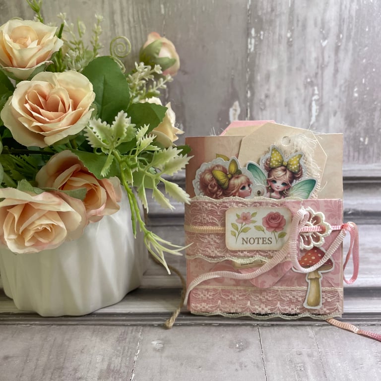 Folio, Fussy Cuts & Tags (Fairies) by Carolee Crafts PB4 0030