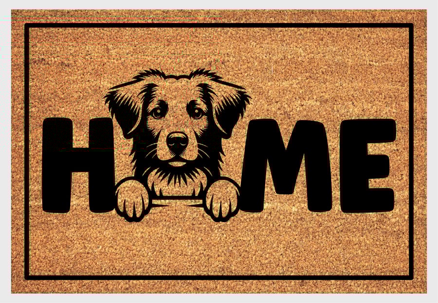Nova Scotia Duck Tolling Retriever Home Door Mat - Welcome Mat - 3 Sizes