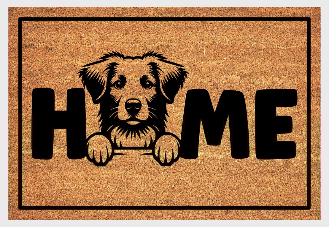 Nova Scotia Duck Tolling Retriever Home Door Mat - Welcome Mat - 3 Sizes