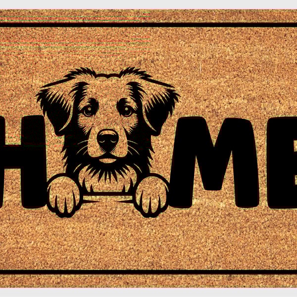 Nova Scotia Duck Tolling Retriever Home Door Mat - Welcome Mat - 3 Sizes