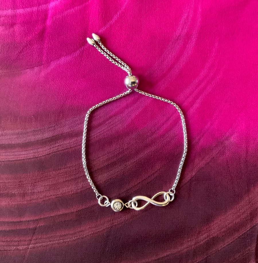 infinity Slider Bracelet