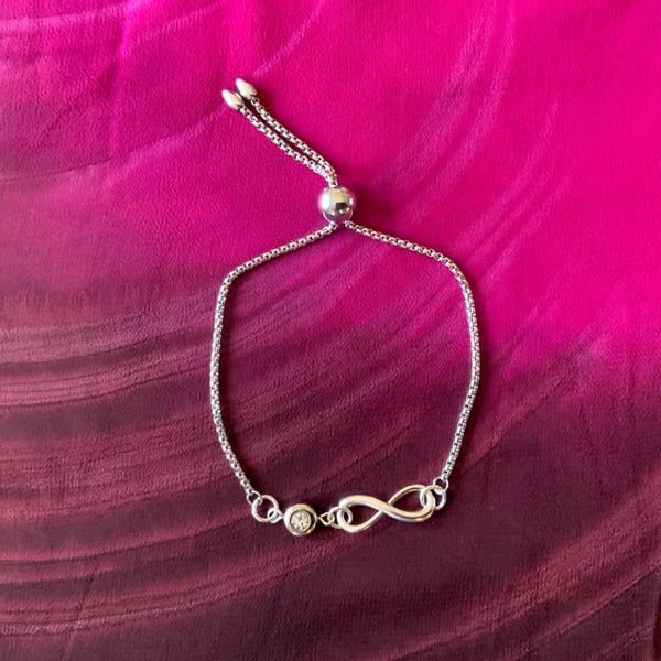 infinity Slider Bracelet