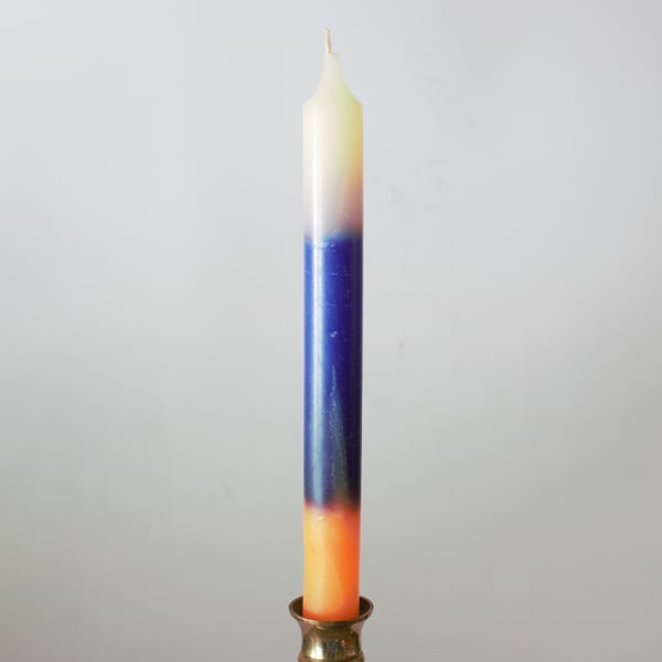 Aquarius candle - 20mm diameter x 225mm high