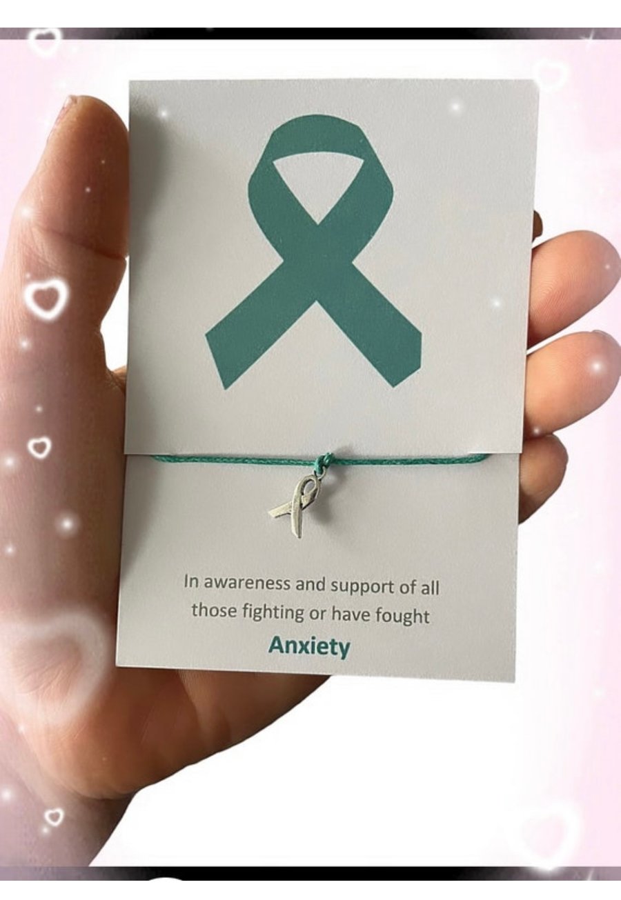 Teal awareness bracelet deals