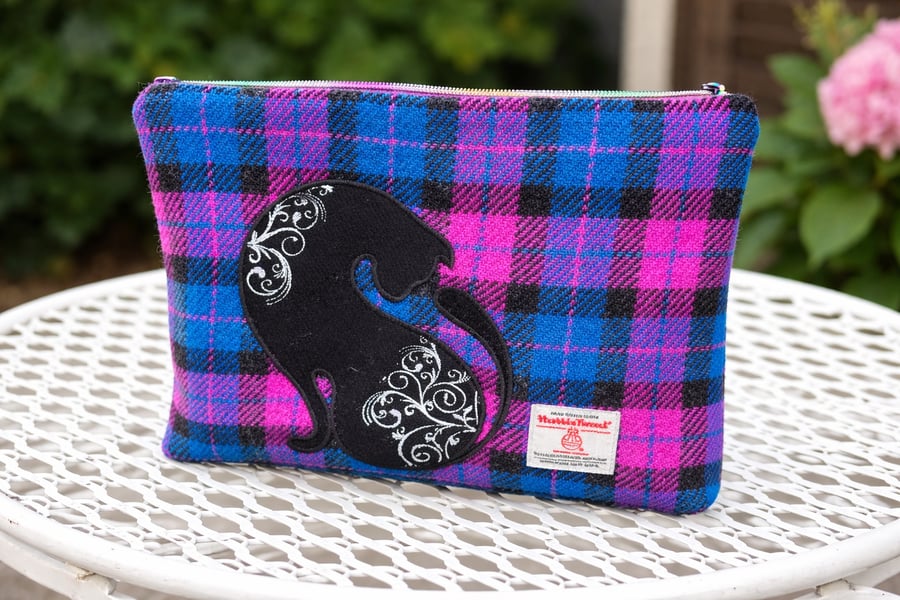 A Harris Tweed Tablet Case - fully padded 
