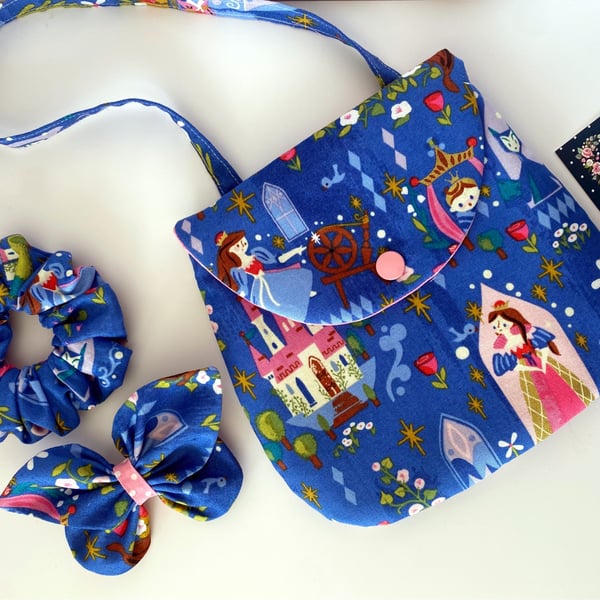 Childs Bag & matching Hair Accessory Set
