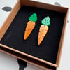 Carrot Earrings