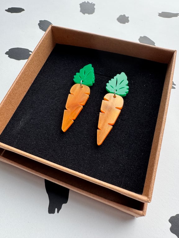 Kooky Carrot Earrings