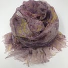 Feather weight cashmere scarf-shawl