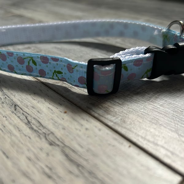 Cherry dog collar