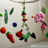 Baby or child mobile - Inspired by The Hungry Caterpillar 