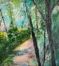 Bloomsbury inspired lane with trees - Image 3