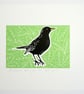 Blackbird Amongst the Oak Leaves - Image 1