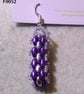 Brickwork-pattern bead earrings (customisable) - Image 1
