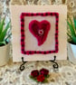 Wool Love Heart Card. - Image 1