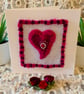 Wool Love Heart Card. - Image 3