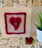 Wool Love Heart Card. - Image 5