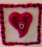 Wool Love Heart Card. - Image 2