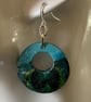 Decoupaged Wood Earrings - Image 3