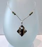 Walnut & Resin Pendant Necklace. - Image 6