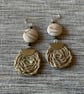 Hemp Spiral Earrings - Image 2