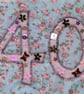 Pink floral 40th birthday card - Image 1