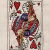 Queen of hearts valentine card