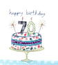 Age 70 birthday card - Image 1