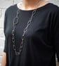 Statement Sterling Silver Handmade Chain Necklace - Image 5