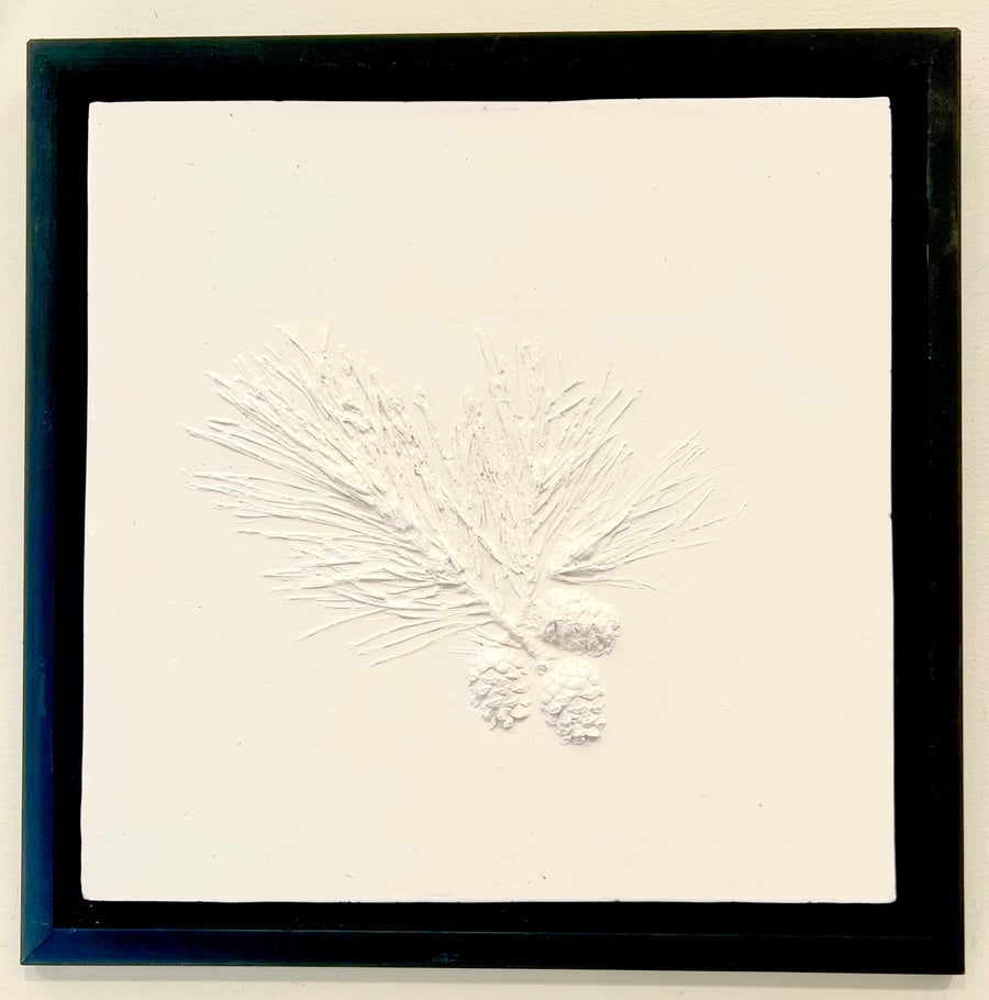 Botanical Stone Cast - Pine Cone in January