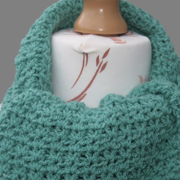 Pretty Eucalyptus Shade - Crochet Scarf