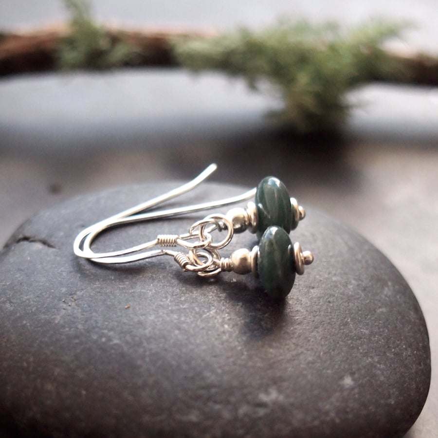 Forest Floor Jasper Earrings