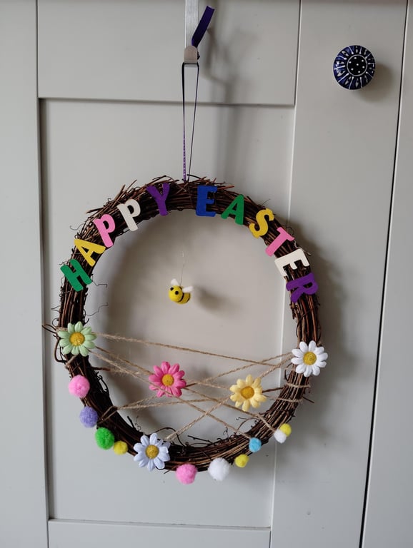 Easter Wreath wall hanging