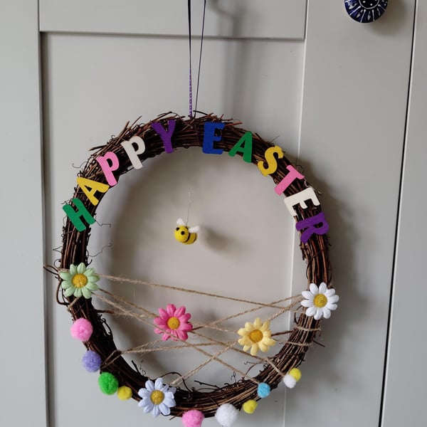 Easter Wreath wall hanging