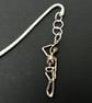 Hanging Skeleton Bookmark