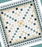 221D Cross Stitch chart Scrabble Erudite Game Board full size Tiles Quaker Sampl - Image 1