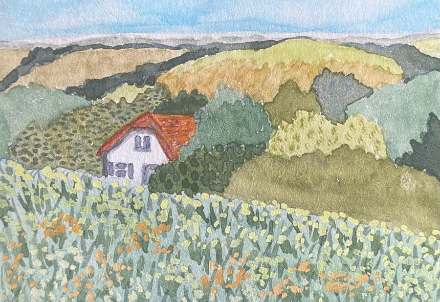 Aceo “Cosy Cottage”