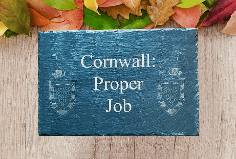Cornish Proper Job Placemat